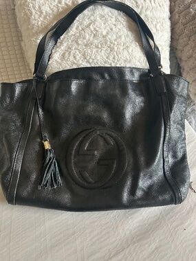 Black Gucci Tote